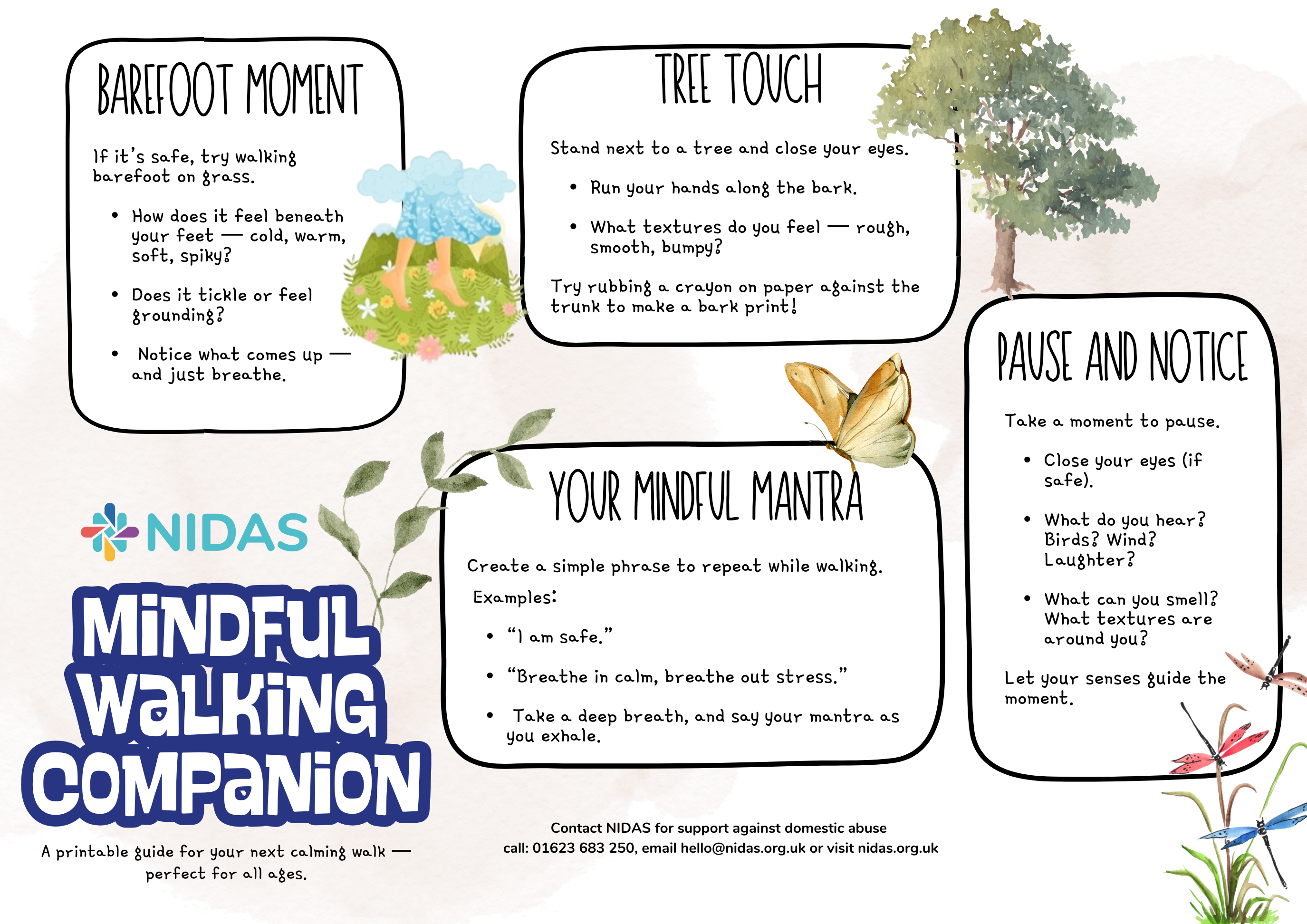 Mindfulness printables