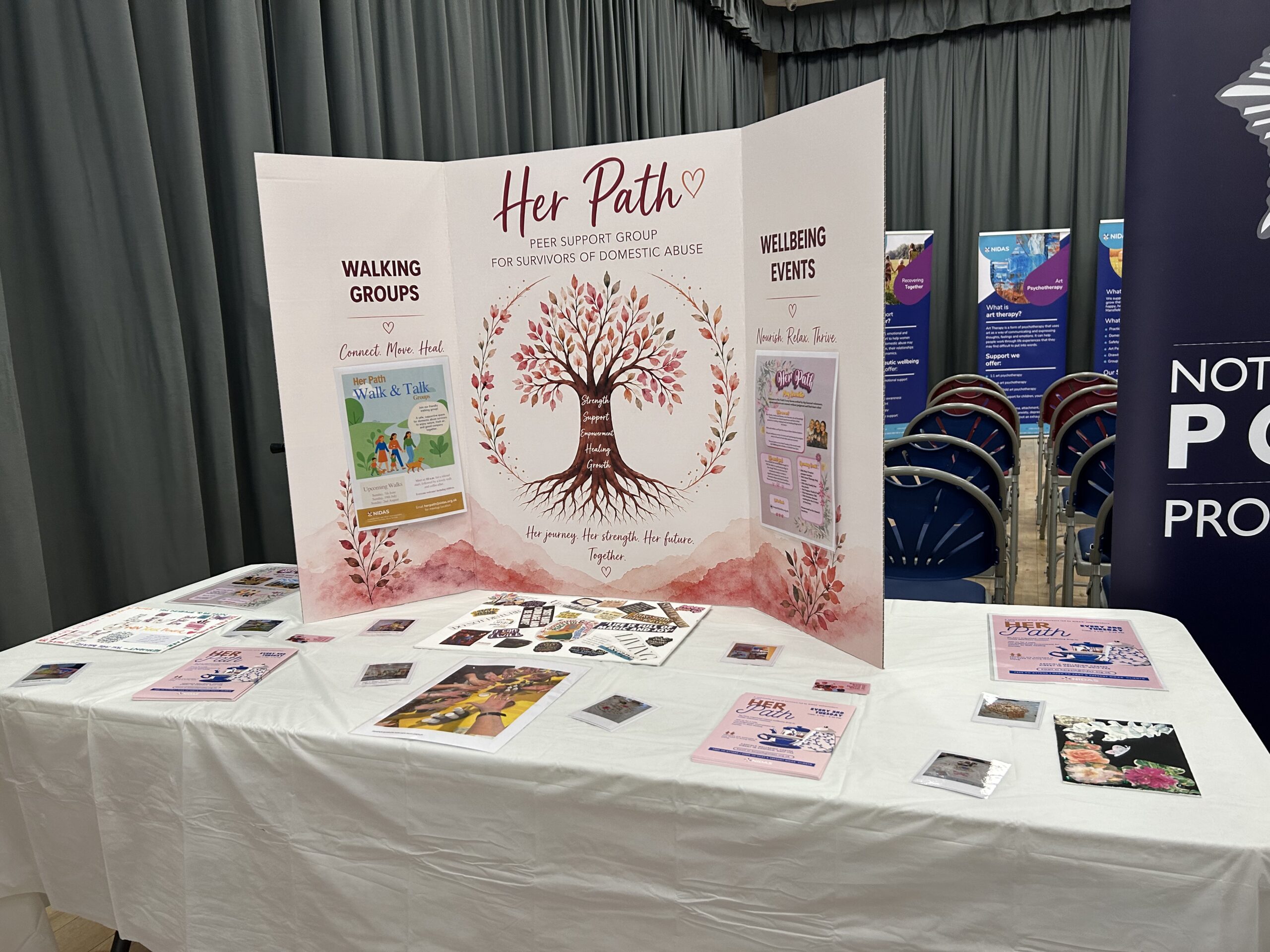 her path NIDAS domestic abuse peer support